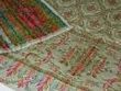 vintage fabric from France  No:1044f  