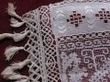 Antique lace tablecloth  No:1083z  