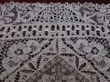 small lace tablecloth, date: vintage  No:1084h  