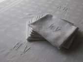 Damask tablecloth