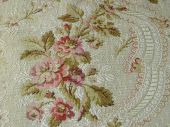 Paire of heavy  tapestry-woven curtains , origin:France