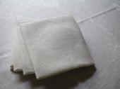 Linen damask tablecloth, origin:France