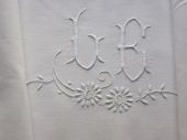 LE monogram bed sheets
