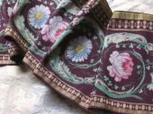  Antique silk brocade, origin: Lyon France