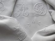 AD monogram embroidery