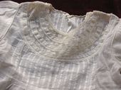 Vintage infant blouse ,1930, origin: French