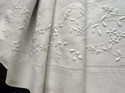 luxury embroidered bed linens