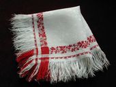 12 Antique French tea napkins