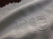 Perfectly embroidered antique pillow sham