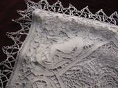 Vintage boudoir pillow sham