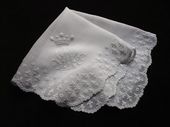 Antique French Viscount handkerchief