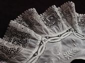 Antique Irish Guipure Lace Collar