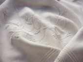 top quality embroidered linen sheets