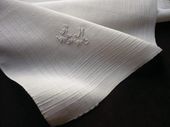 finest pocket squares monogram JR