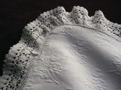 French cotton piqué pillow shams
