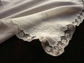 luxury lace wedding handkerchief