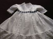 vintage embroidered baby dress