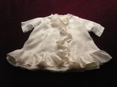 antique silk baby dress and jacket ensemble