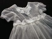 vintage young girl's party dress