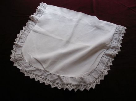 Vintage infant pillowcase