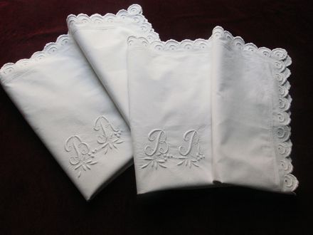 vintage pillow sham