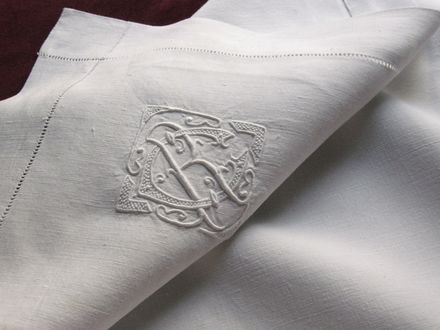 vintage pillow sham