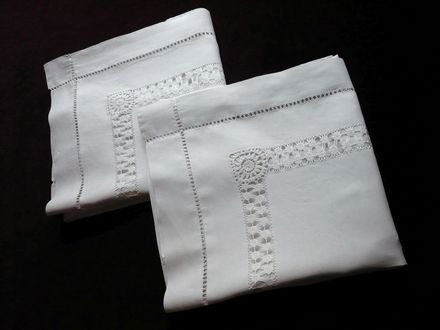 vintage pillow sham