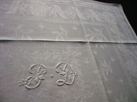 Vintage damask napkins