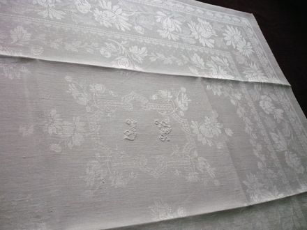 Vintage damask napkins