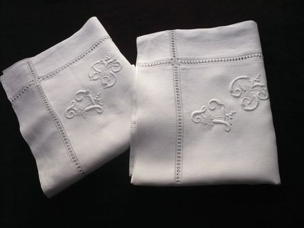 vintage pillow sham