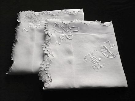 vintage pillow sham
