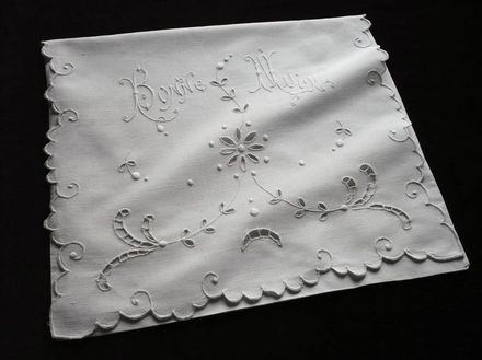 Embroidered Envelope or Sack
