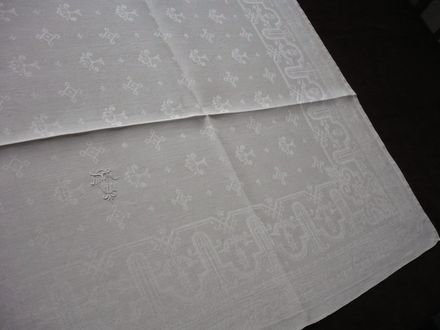 Vintage damask napkins