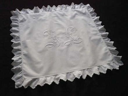 vintage pillow sham
