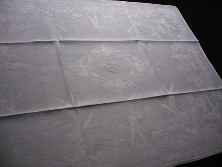 Vintage damask napkins