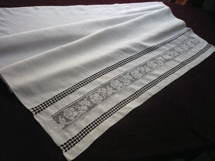 Vintage infant sheets