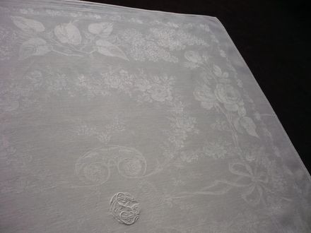 Vintage damask napkins
