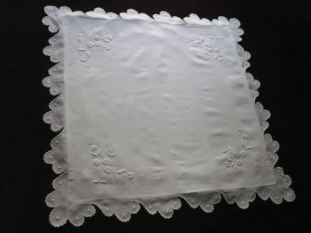 vintage pillow sham