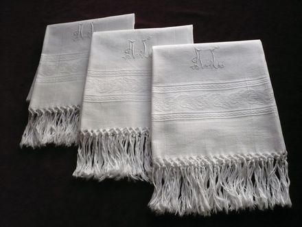 vintage hand towels