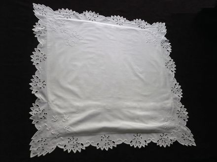 vintage pillow sham