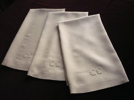 vintage hand towels