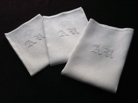 vintage hand towels
