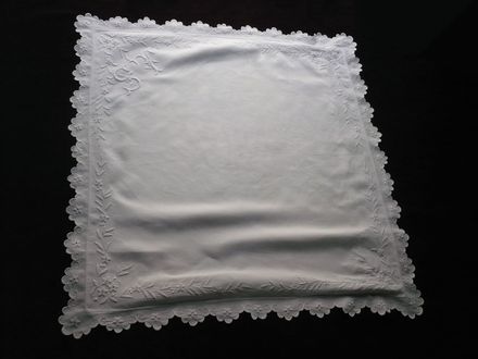 vintage pillow sham