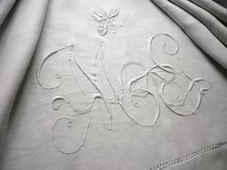 luxury white linen sheet
