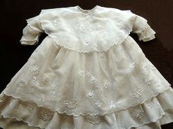 antique baby dress