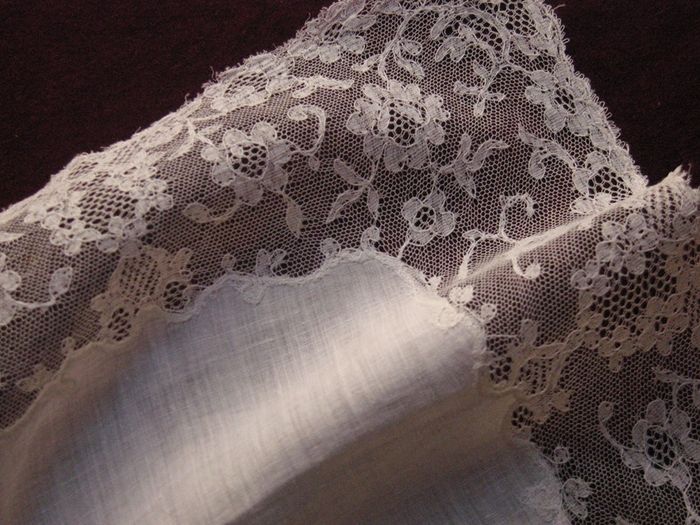 Lace handkerchief ,1860, origin: French