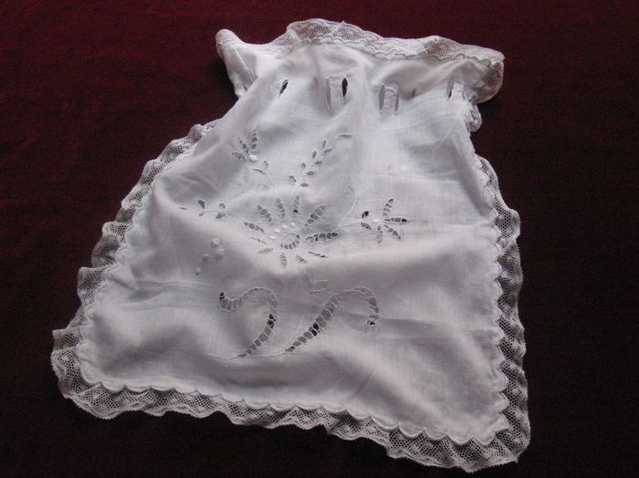Vintage cotton voile sack