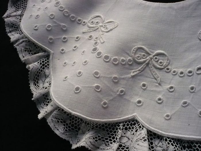 luxury baby clothes French tulle bonnet