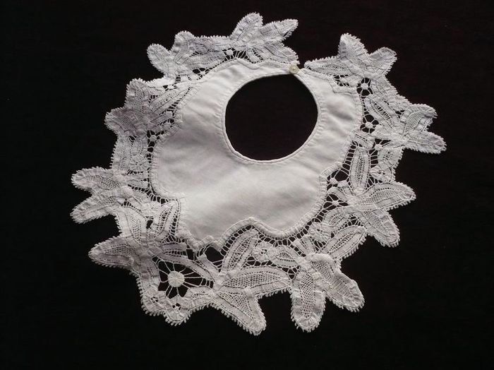 lovely little antique baby bib