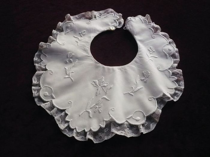 Stunning little gem of a baby bib